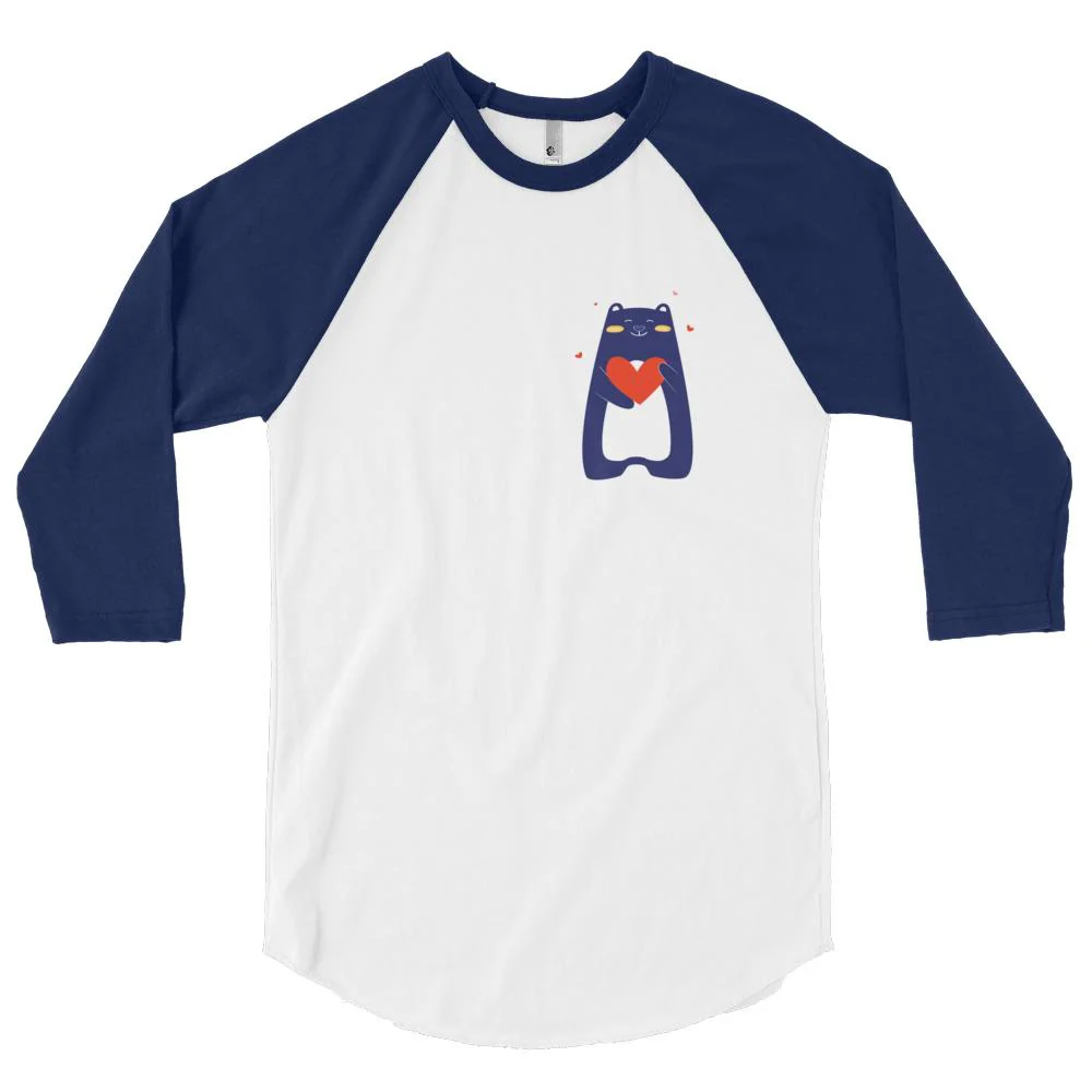 3/4-sleeve shirt - Bearie Love - Image 3